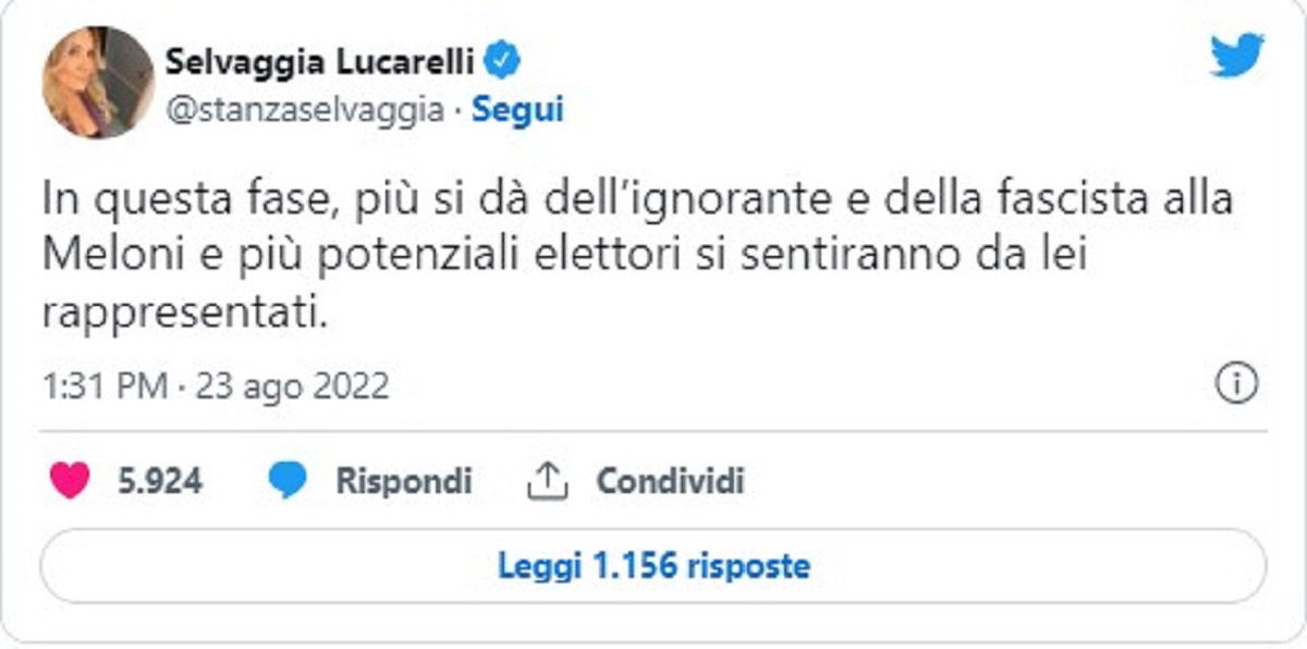 Valeria Marini, il duro sfogo contro Selvaggia Lucarelli