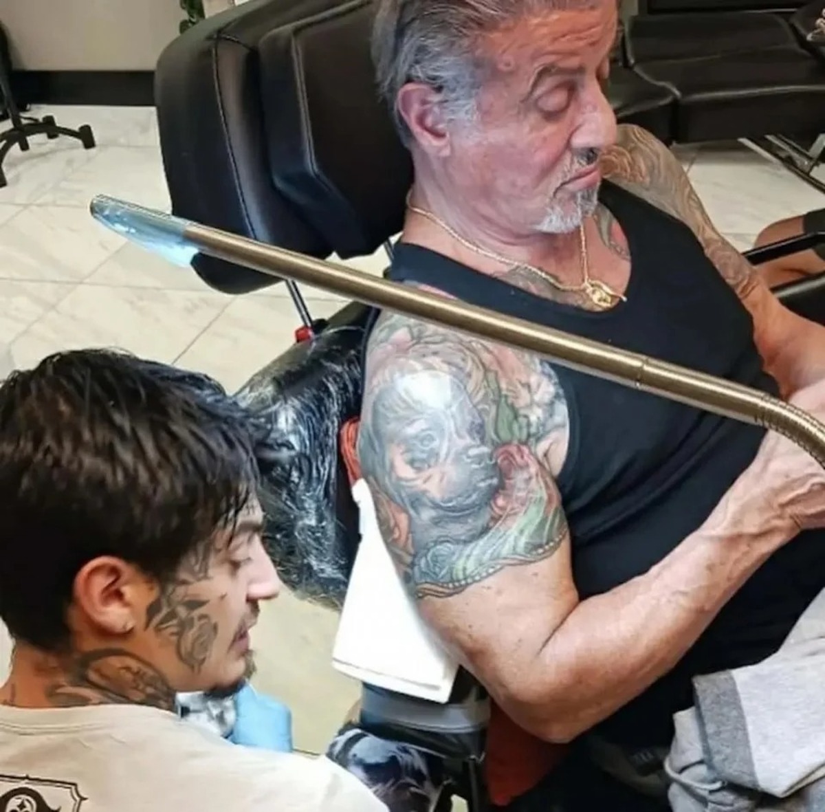 sylvester stallone divorzio jennifer flavin motivi tatuaggio