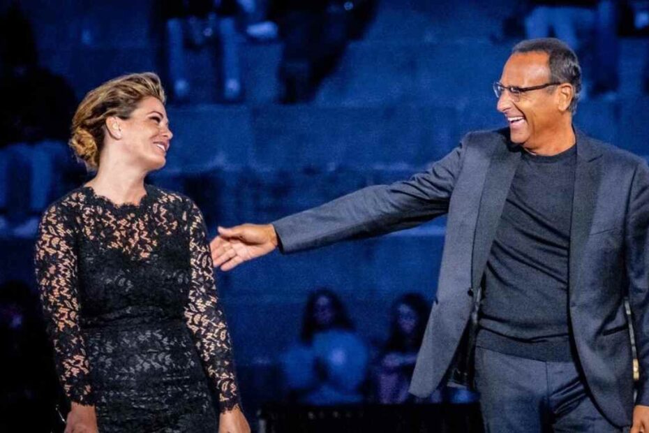 Carlo Conti Vanessa Incontrada