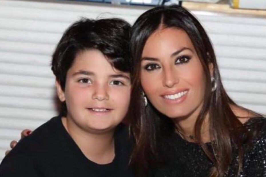 Nathan Falco più alto della mamma Elisabetta Gregoraci