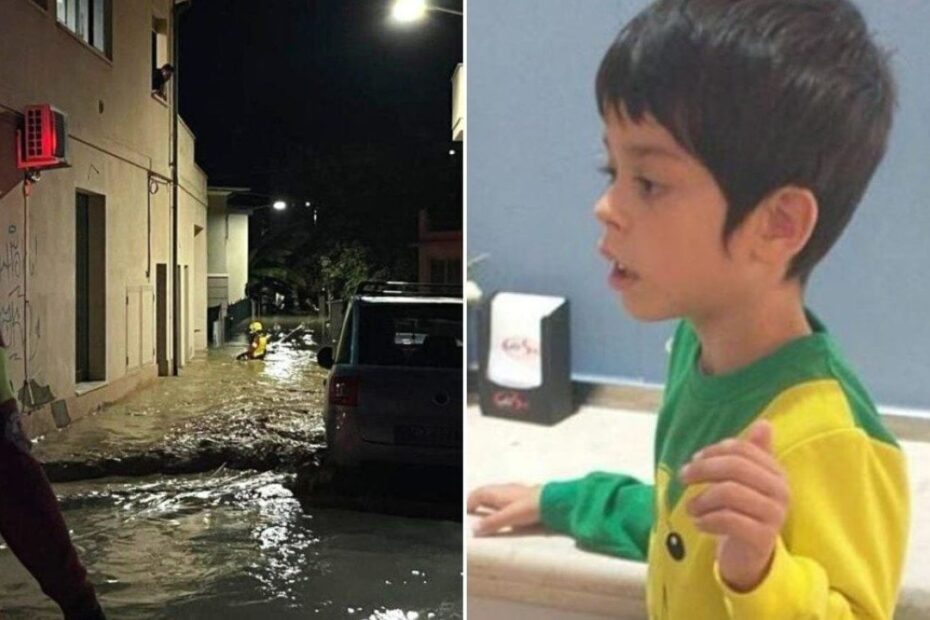 Trovato Mattia Luconi alluvione marche morto