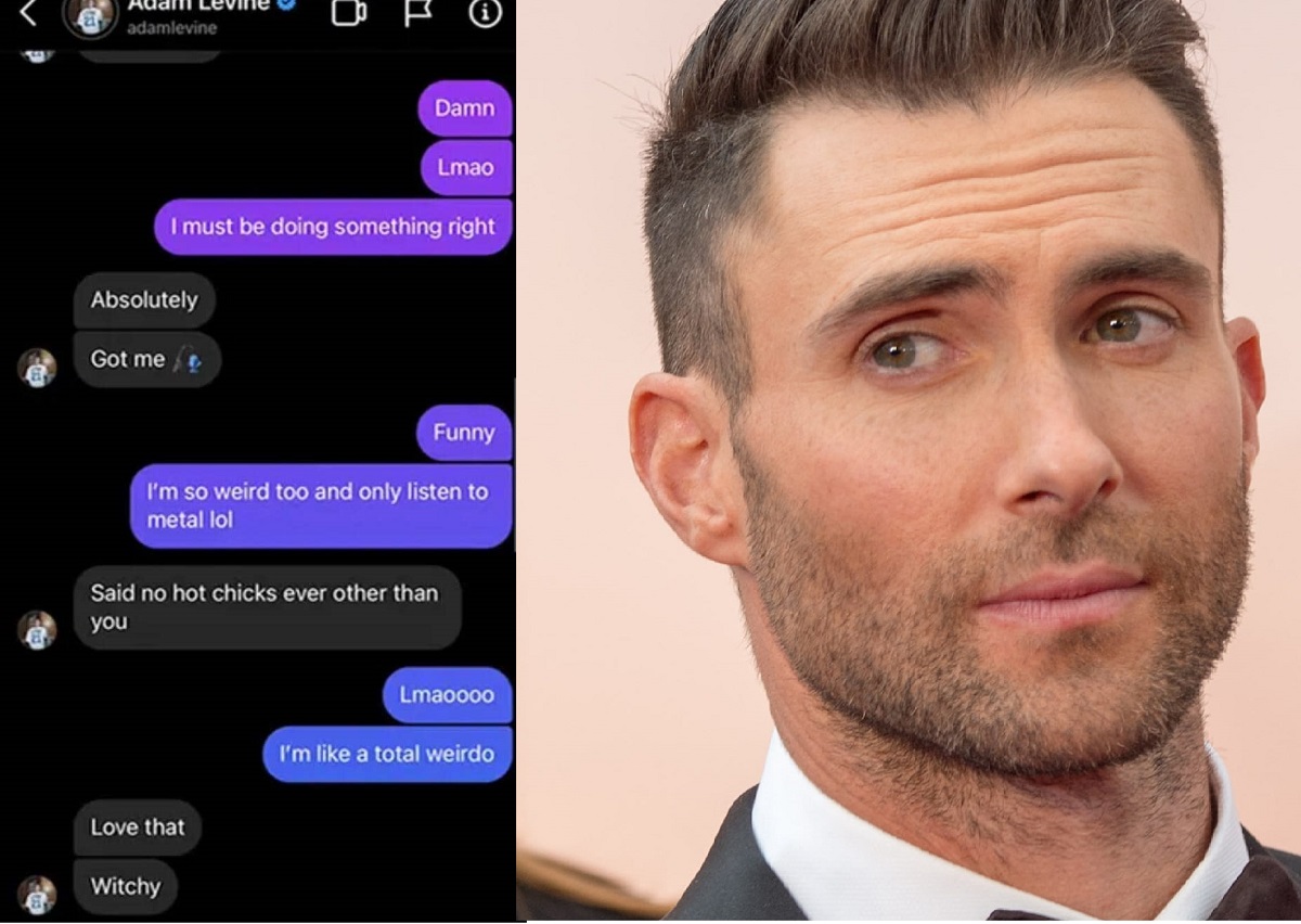 tradimento svelato di Adam Levine. Il racconto della modella