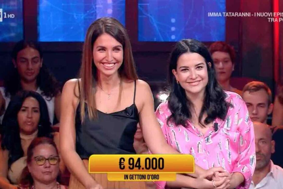 Colpaccio ai Soliti Ignoti: Alessandra e Francesca vincono