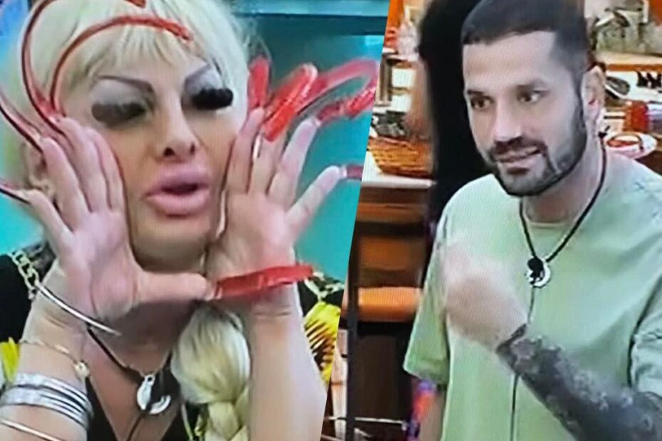 Elenoire Ferruzzi e Luca Salatino: i due si sono affrontati