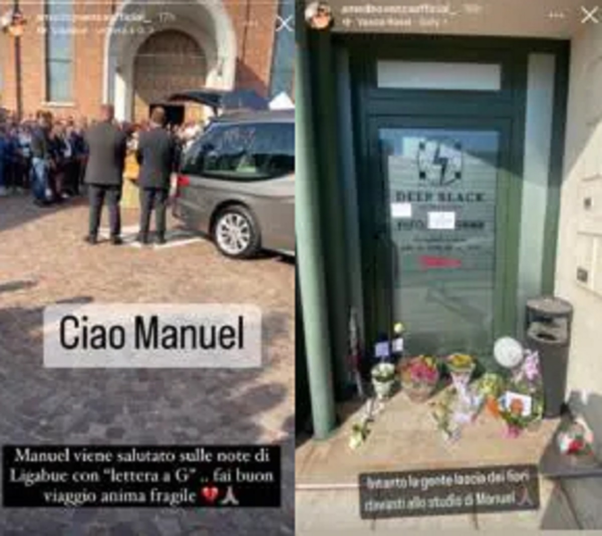 I funerali di Manuel Vallicella. L'ultimo addio della redazione UeD