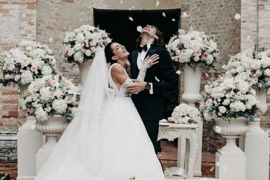 gianmarco tamberi matrimonio chiara bontempi abito invitati vip
