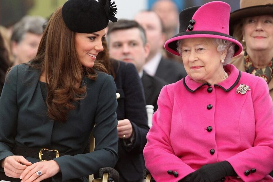 Kate Middleton assente al capezzarle della Regina Elisabetta II.