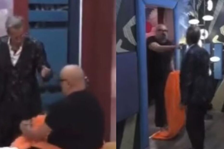Lite al GF Vip 7 tra Giovanni Ciacci e Marco Bellavia