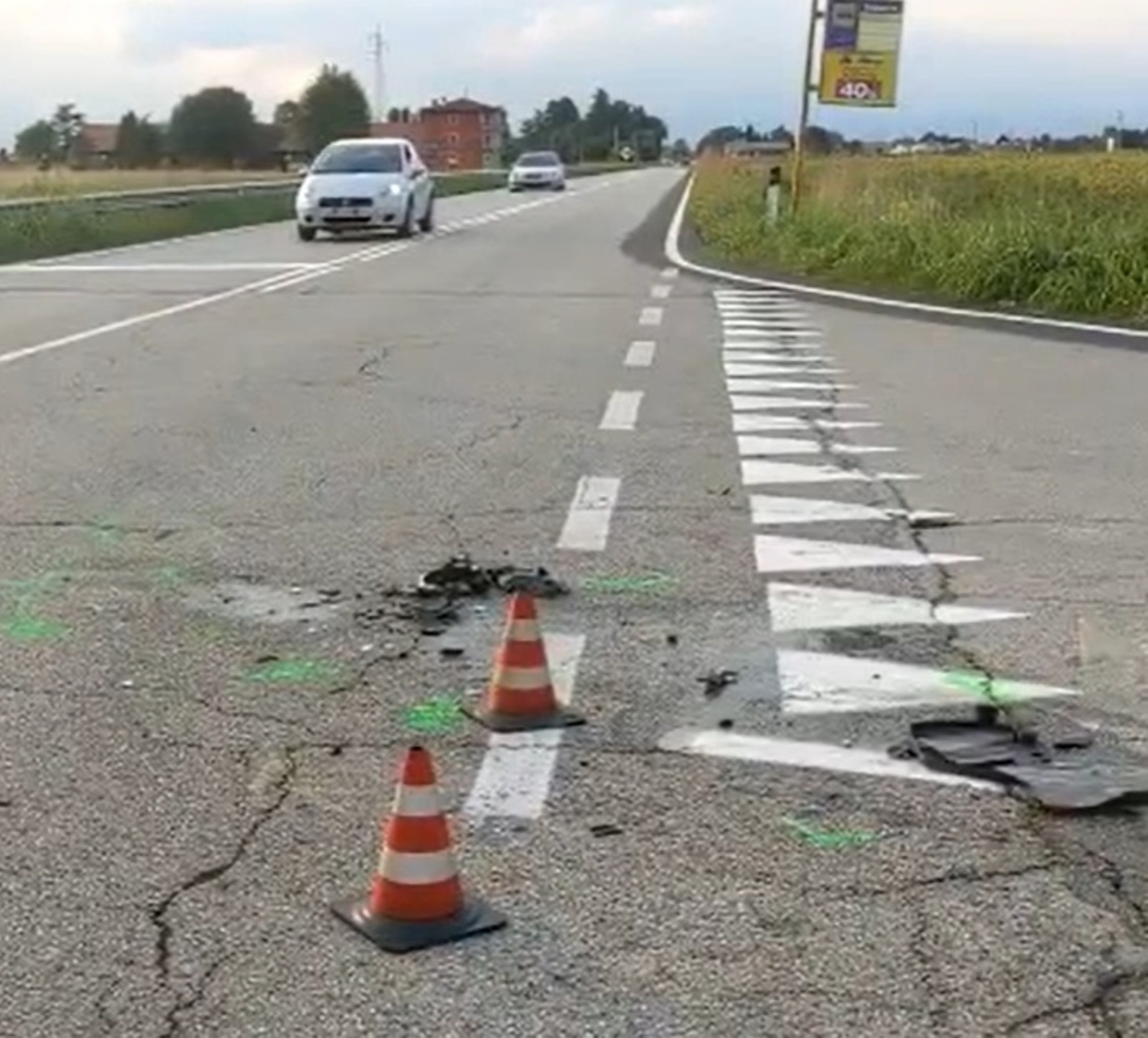 padova motociclista muore incidente