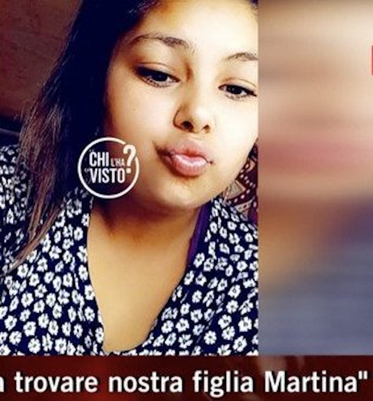 Martina è scomparsa