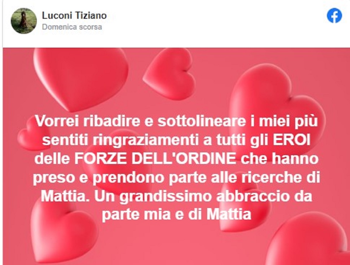 Il ritrovamento di Mattia Luconi, 8 anni alluvione Marche