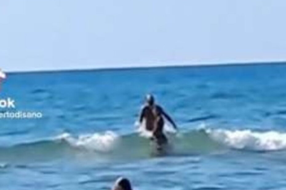 Noemi e Totti insieme al mare