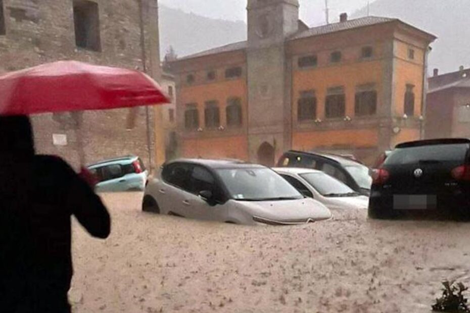 nubifragio che ha colpito le marche