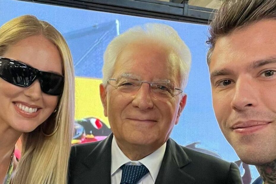 Polemica sulla foto di Mattarella insieme a Fedez e Chiara Ferragni