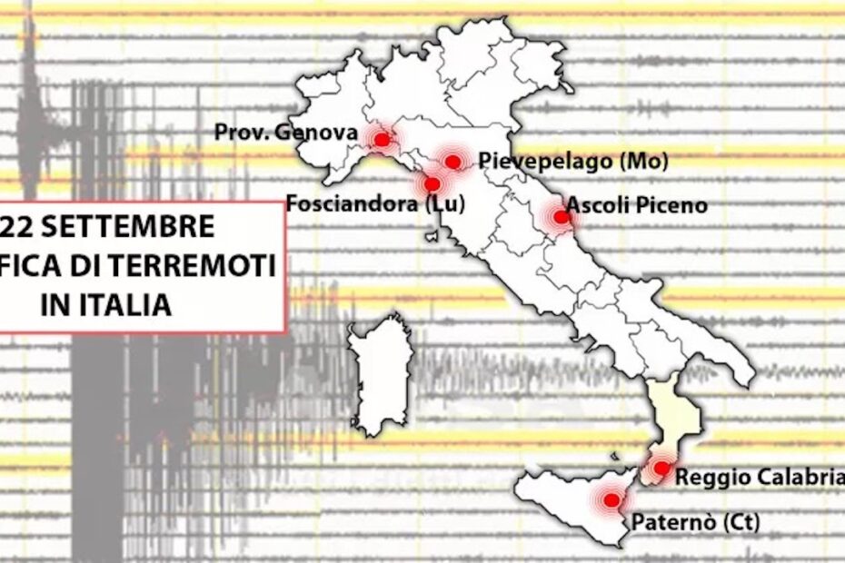 Registrati 4 fenomeni sismici in meno di 24 ore