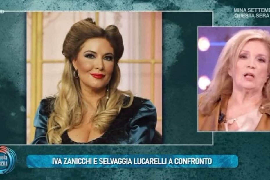 Selvaggia Lucarelli contro Iva Zanicchi a Da noi a ruota libera