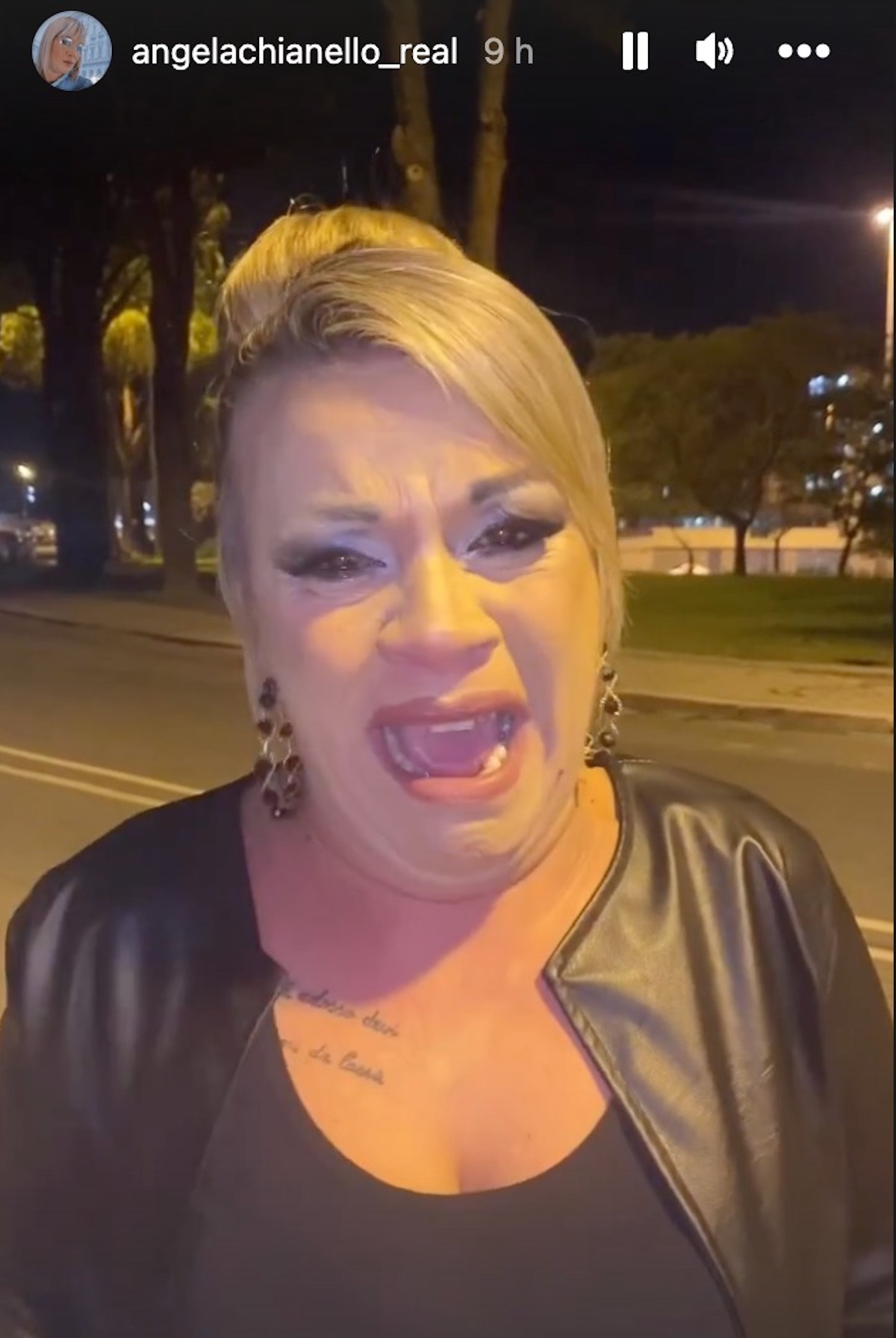 angela-da-mondello-gf-vip-7-piange-studio-alfonso-signorini-messaggio