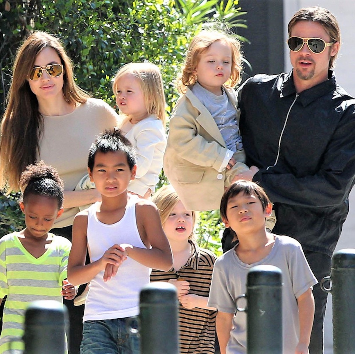 Brad Pitt era violento con i figli