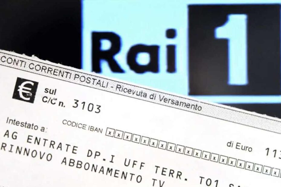 Canone Rai esenzione