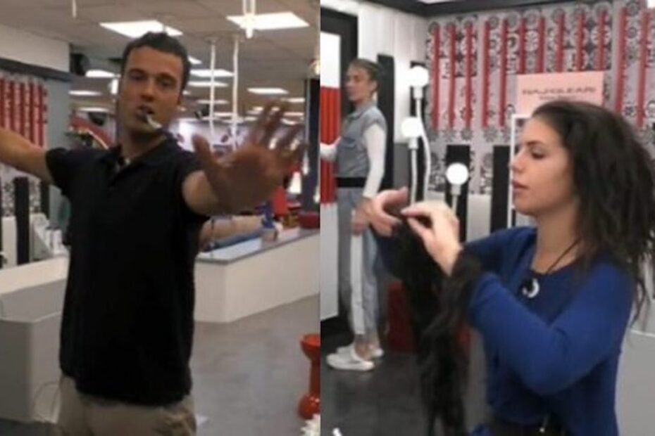 Edoardo copre la telecamera gf vip 7