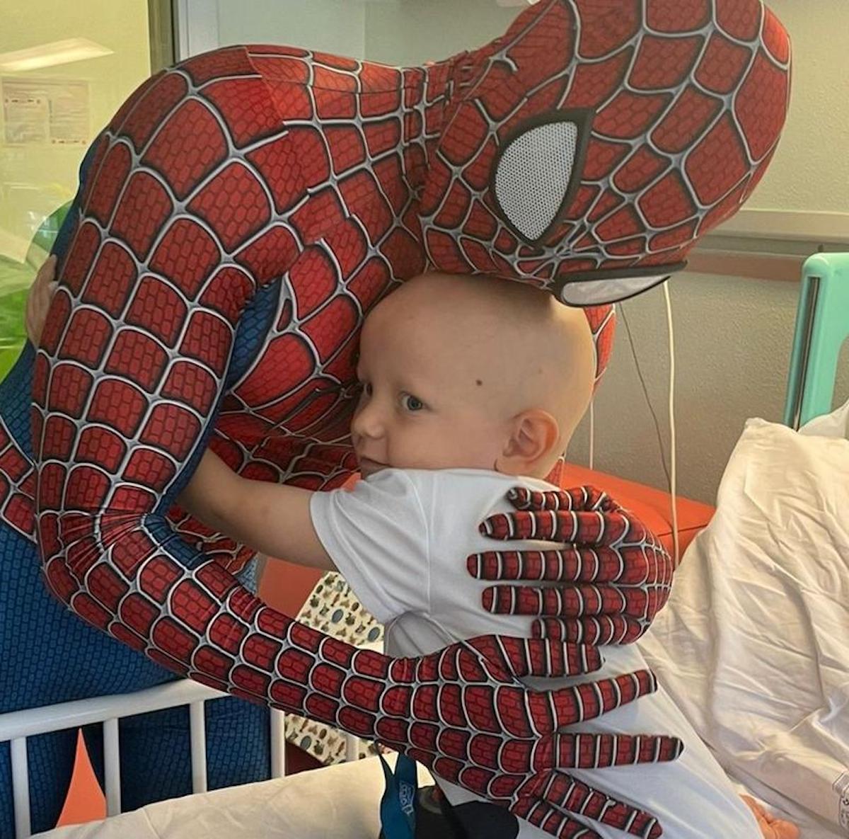 Ettore Pandolfi bambino morto tumore spiderman