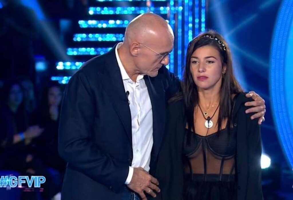 Simona Ventura contro Ciacci al GF Vip 7