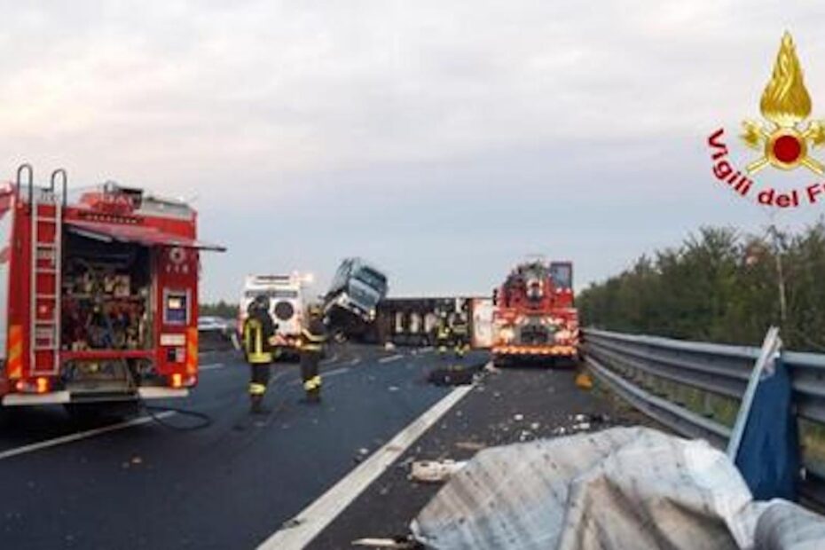 Incidente stradale sulla A4 morti san donà del piave