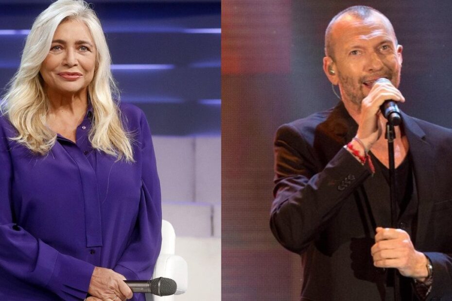 Mara Venier tocca il lato b a Biagio Antonacci