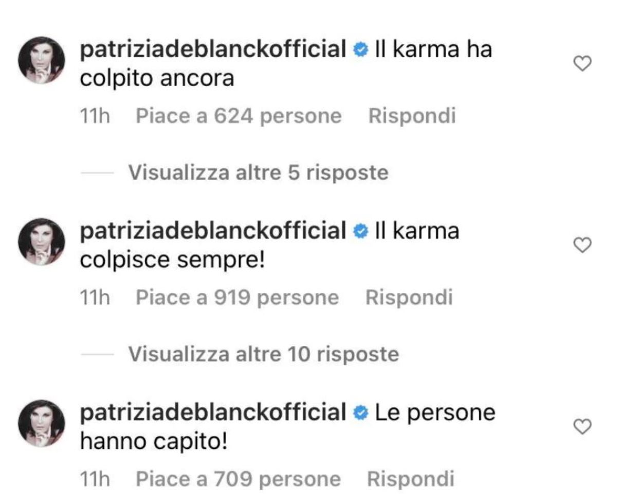 patrizia de blanck contro giovanni ciacci