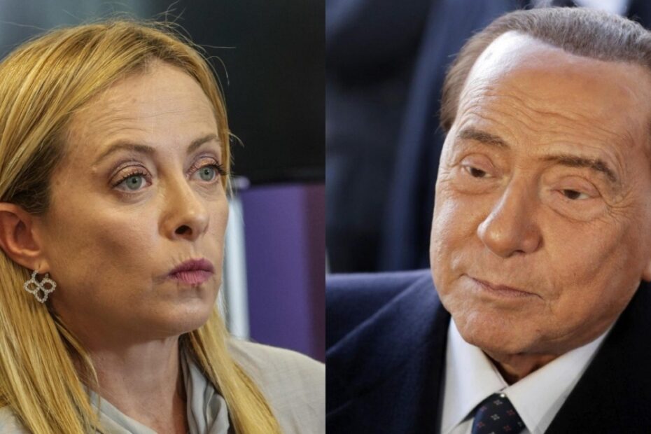 silvio berlusconi cosa fa a giorgia meloni