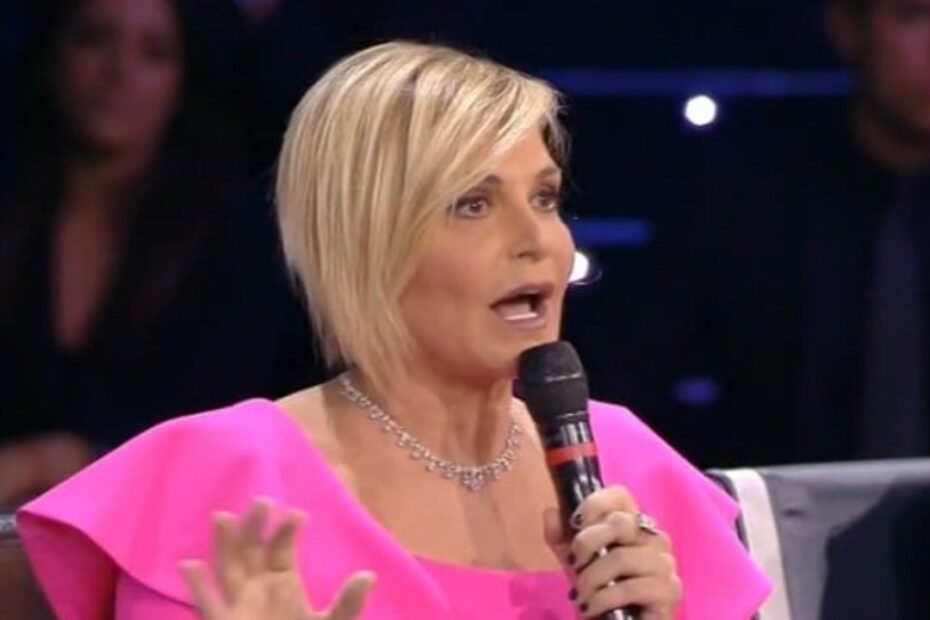 Simona Ventura contro Ciacci al GF Vip 7