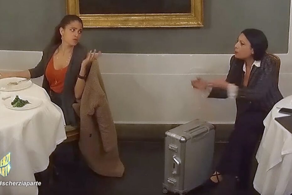 Veronica Gentili vittima di Scherzi a Parte
