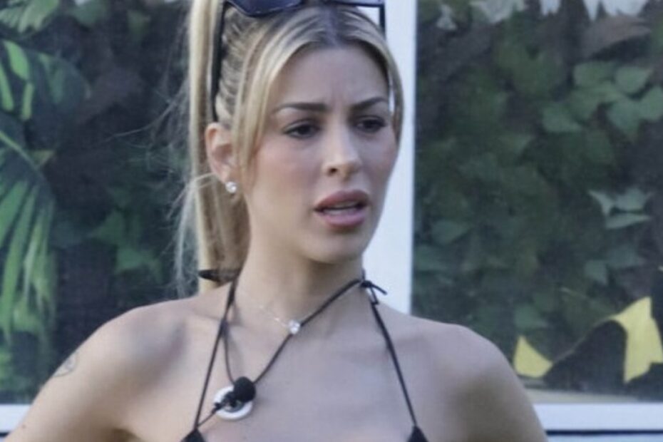 Choc su Oriana Marzoli gf vip 7 78 denunce