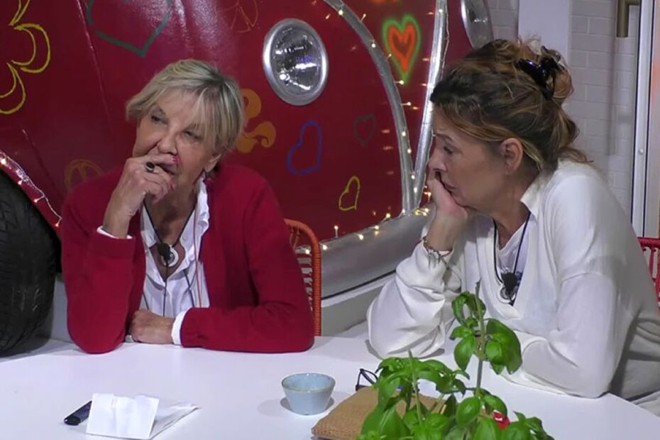GF Vip 7 Patrizia Rossetti Wilma Goich