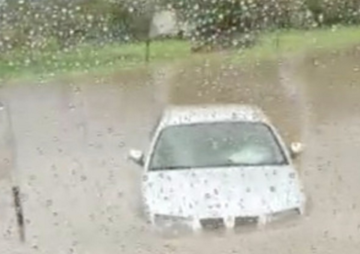 Maltempo violenta bomba d'acqua Cassino 