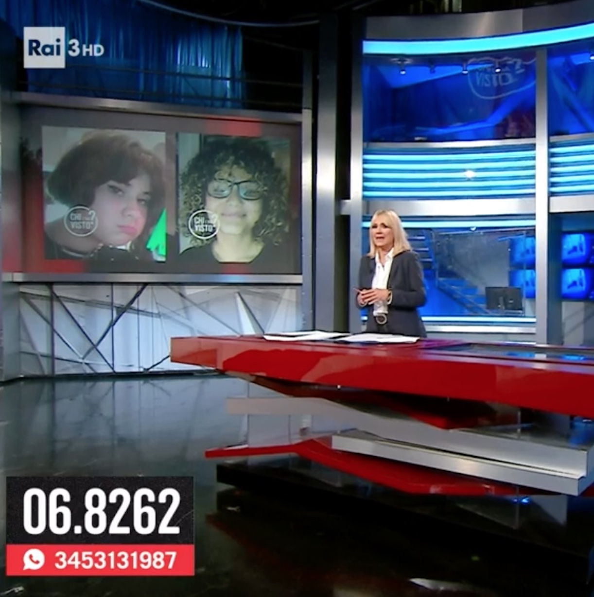 Due ragazze ritrovate in diretta a Chi l’ha Visto