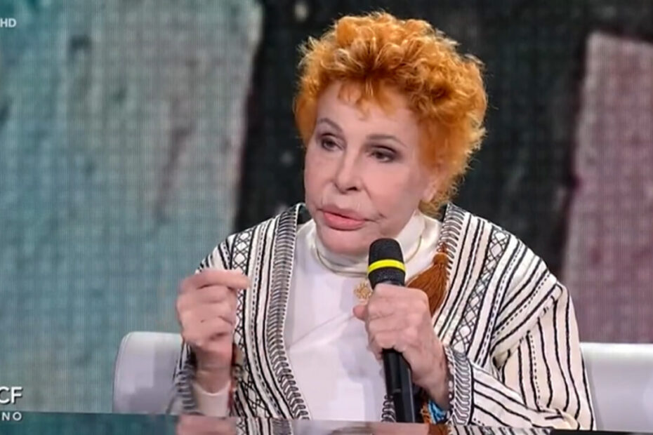 Ornella Vanoni da Fazio cane croccantino gaffe