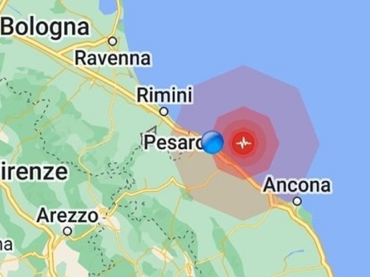 Terremoto a Pesaro