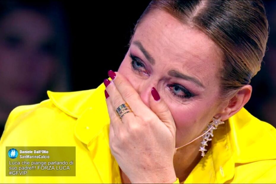 GF Vip 7 Sonia Bruganelli Lacrime