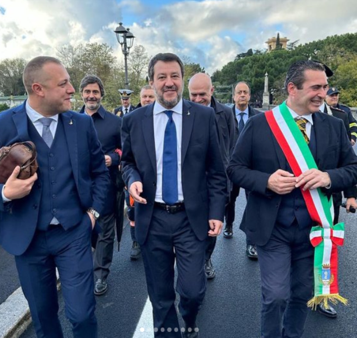 Matteo Salvini Lutto