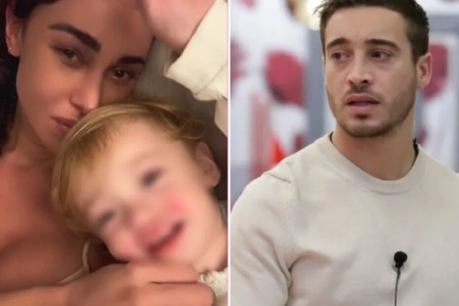 Belen Rodriguez Figlia Luna Marì Antonino Spinalbese