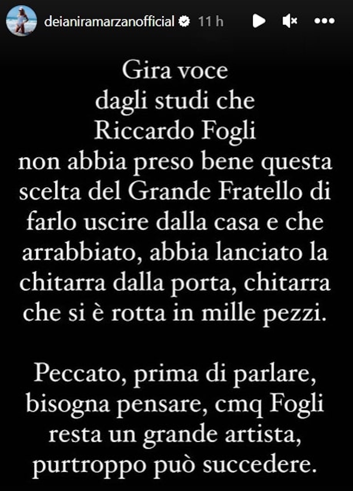 Riccardo Fogli: la reazione dopo l’eliminazione dal GF Vip