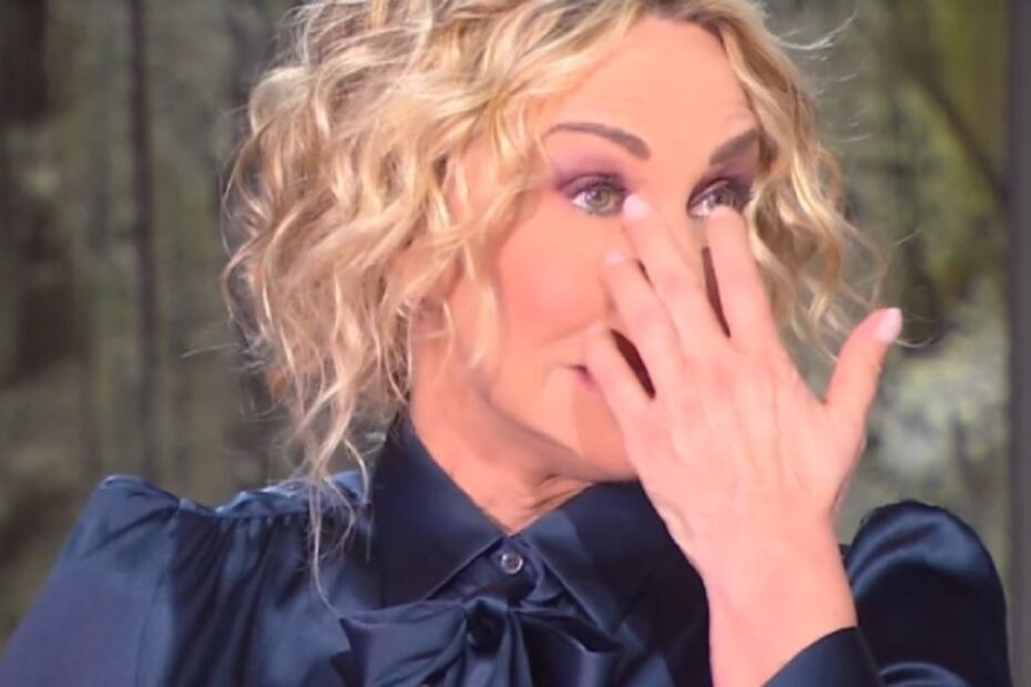 Antonella Clerici È sempre mezzogiorno Lacrime