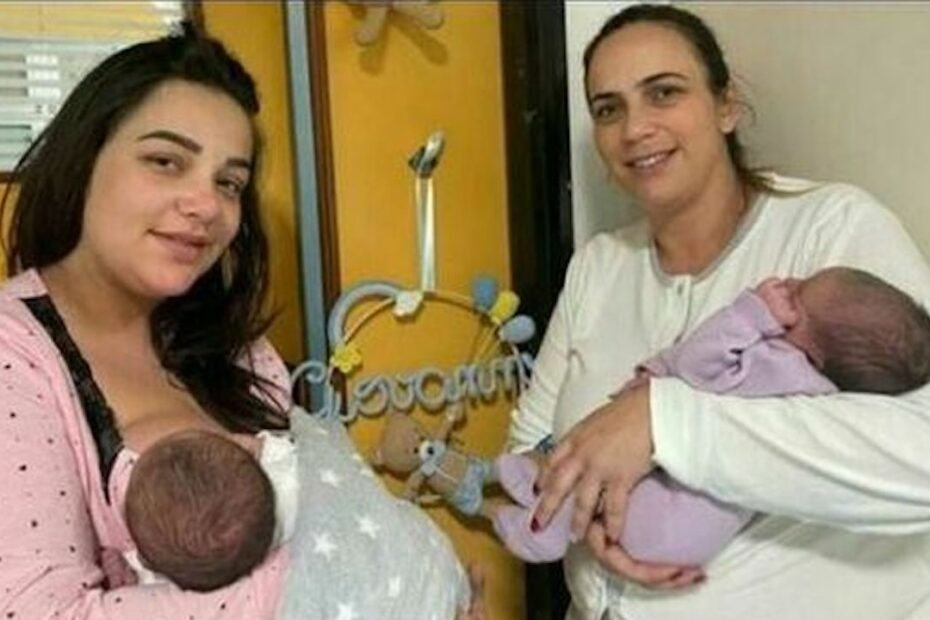 Paola e Mara mamma e figlia partoriscono insieme Napoli