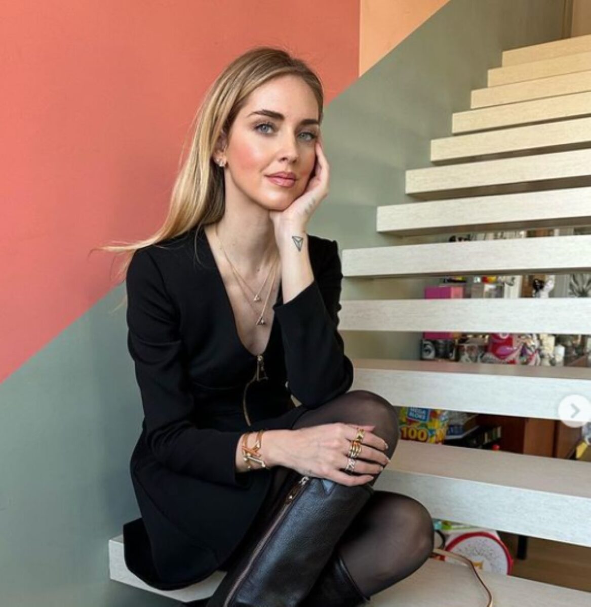 gf vip 7 alfonso signorini chiara ferragni 