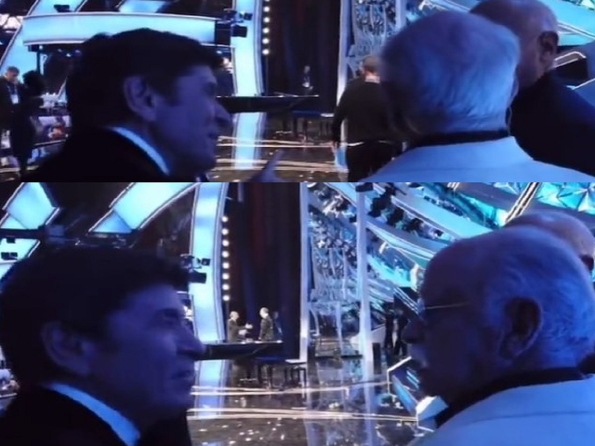 La gaffe di Gino Paoli nel dietro le quinte di Sanremo 2023