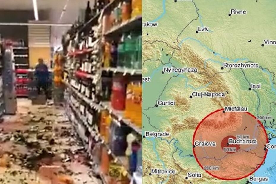 Terremoto in Romania, scossa 5.8 con epicentro a Târgu Mures