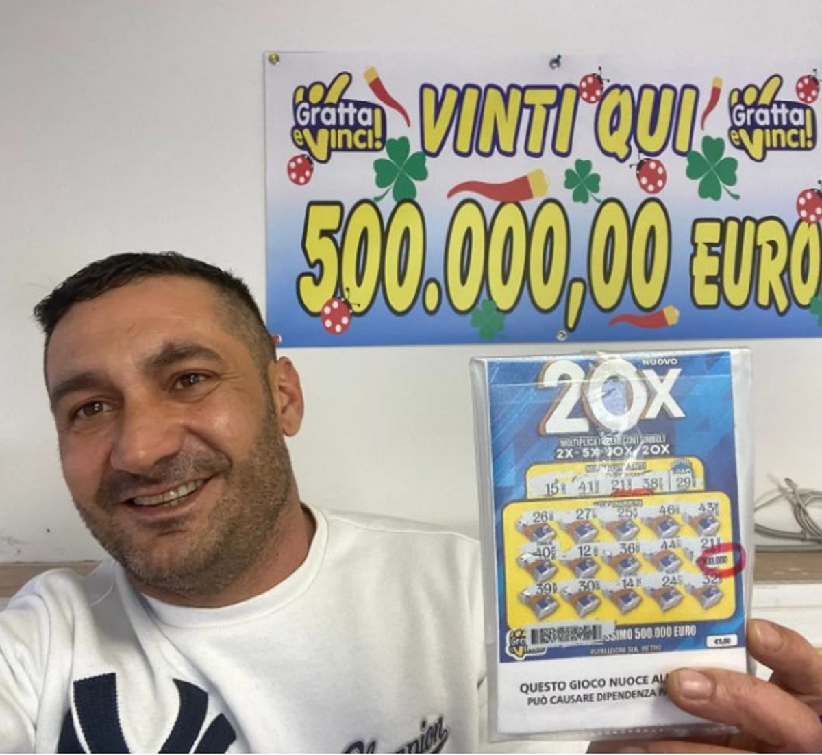 gratta e vinci da 500mila euro