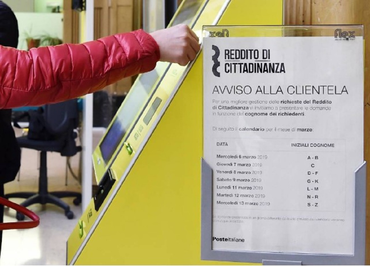reddito di cittadinanza 