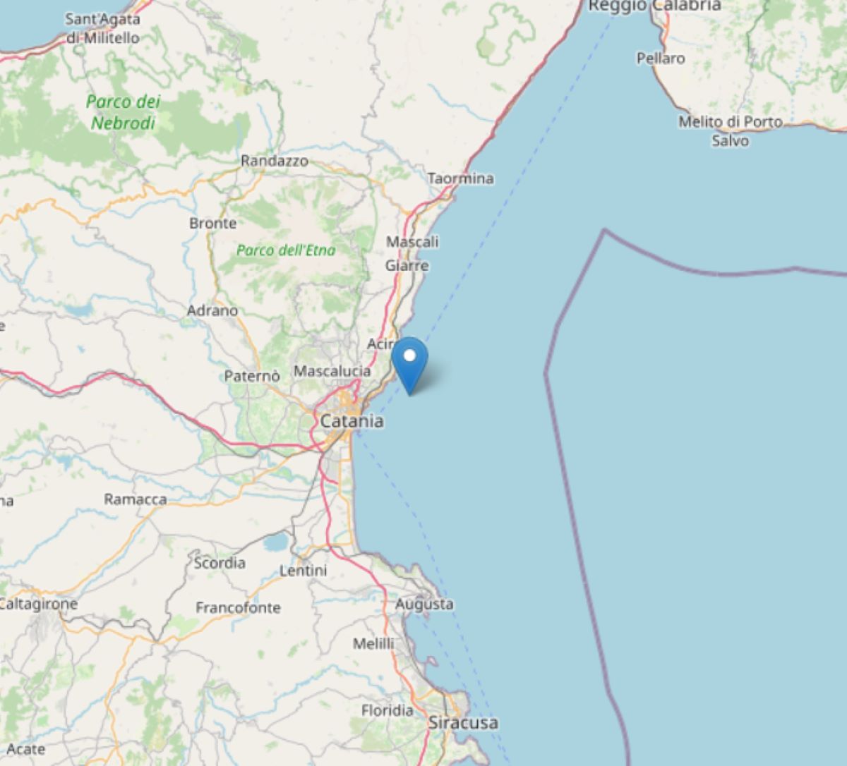 Terremoto Catania